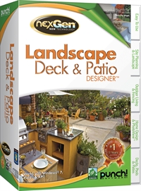 Landscape Deck and Patio Design software by Punch