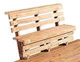 Build this deck bench with deck bench brackets