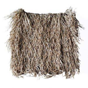 A thatch panel you can use for your tiki bar